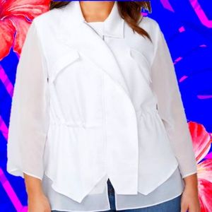Lane Bryant Sheer Blazer